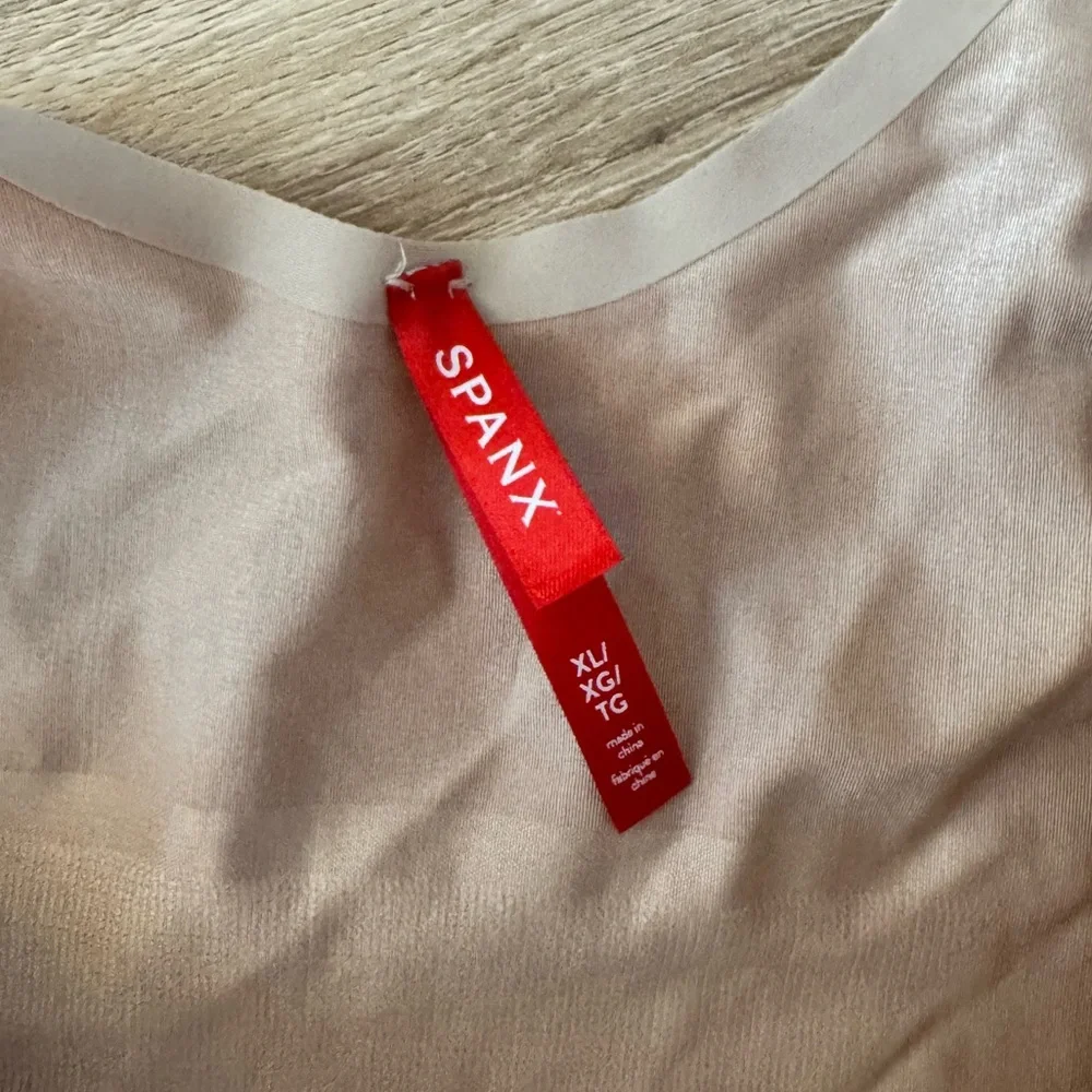 SPANX SPANXsculpt OnCore Nude Open-Bust Brief‎ Sculpting Body Shaper Bodysuit XL